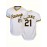 Men's Pittsburgh #21 Baseball Jersey - Retro V-Neck Breathable Short Sleeve Shirt, Loose Fit for Training, Competition & Casual Wear, All-Season Machine Washable Sportswear, Quality Sportswear