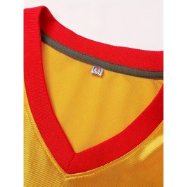 Men's #16 V-Neck Football Jersey - 