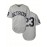 Men'S Classic #23 Detroit Embroidered Baseball Jersey