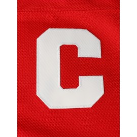 Men'S Breathable Ice Hockey Jersey, Classic Letter & Number 99 Embroidery Sports Uniform For Training & Competition