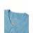 Men's #11 Blue Embroidered Baseball Jersey - V-Neck Button-Up Loose Fit Polyester Shirt for Training, Casual & Outdoor Sports | Machine Washable, Sizes S-3XL