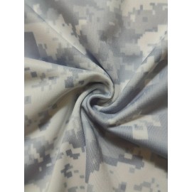 Men's #15 Retro Grey Camo Sport Jersey - Breathable V-Neck Short Sleeve with USA Flag Patch & MES, Loose Fit for Training, Casual Wear, Outdoor Activities & Holidays, Comfortable Sports Apparel, Best for Christmas, Perfect for Thanksgiving