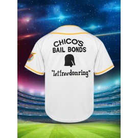 Youth # 12 White Baseball Jacket - Breathable Polyester V-neck Sweatshirt With Embroidered Letters, Button Closure, Knitted Fabric, Training, Hiking, And Outdoor Casual Sportswear, Spring/Summer/Autumn