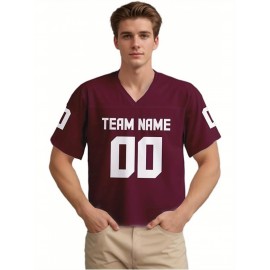 Customized Large Sized Women Football Jerseys Personalized Match Day Uniforms, Sewn Printed Name and Number, Perfect Gifts for Women Fans