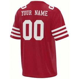 Custom Plus-Size Women's Football Jersey - Personalized Team Name & Number, Vibrant Teal V-Neck Summer Sportswear, Breathable Athletic Top for Sports Meetings, Travel Photo Shoots