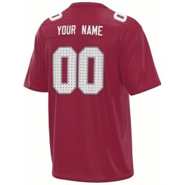 Custom Plus-Size Women's Football Jersey - Personalized Team Name & Number, Vibrant Teal V-Neck Summer Sportswear, Breathable Athletic Top for Sports Meetings, Travel Photo Shoots