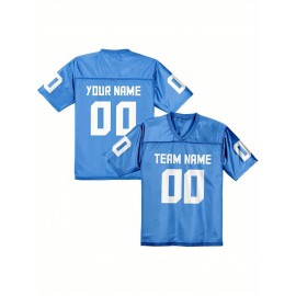 Custom Football Jersey Replica - Personalized Team Name& Number, Fan Gift Shirt for Women, Sizes 1XL-6XL, Ideal for Sports, Events& Casual Wear