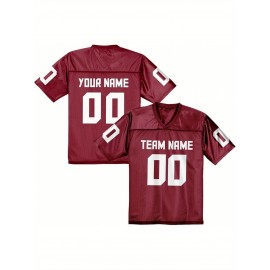 Custom Football Jersey Replica - Personalized Team Name& Number, Fan Gift Shirt for Women, Sizes 1XL-6XL, Ideal for Sports, Events& Casual Wear