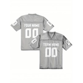 Custom Football Jersey Replica - Personalized Team Name& Number, Fan Gift Shirt for Women, Sizes 1XL-6XL, Ideal for Sports, Events& Casual Wear