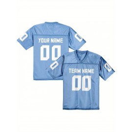 Custom Football Jersey Replica - Personalized Team Name& Number, Fan Gift Shirt for Women, Sizes 1XL-6XL, Ideal for Sports, Events& Casual Wear